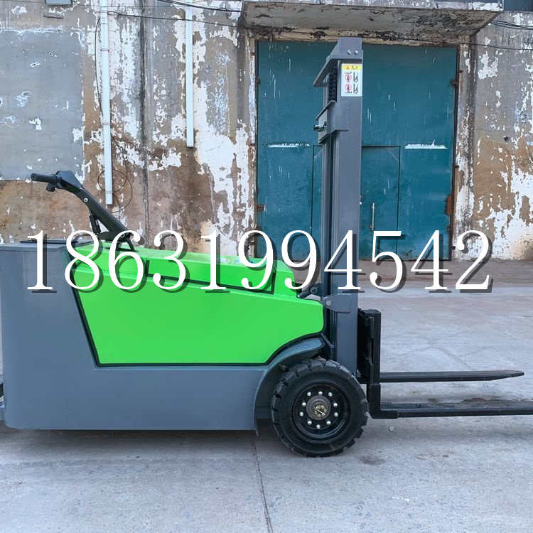 忠县小型电动叉车1吨2吨步行站驾式电瓶堆高充电装卸车液压升降车铲车